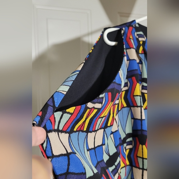 Jessica Simpson Multi Colored/Patterned Dress US2 - Picture 3 of 9